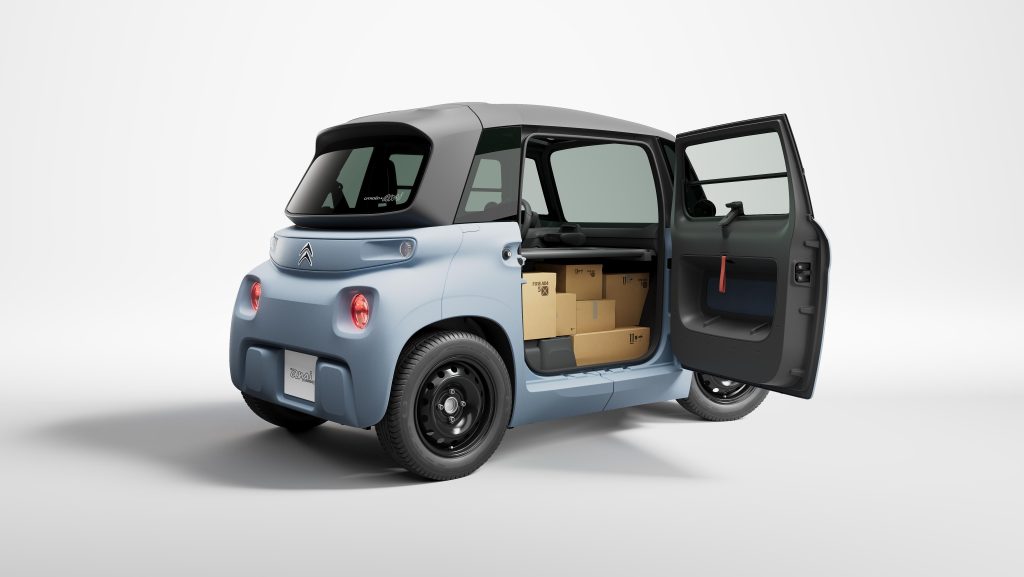 Citroen ami cargo 2022 4 - citroën déploie toute sa gamme d’utilitaires électrifiés et un ë-jumpy hydrogène