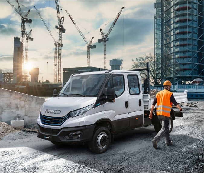 Iveco 2022 e daily 4 - iveco présente son nouveau modèle edaily zéro émission à hanovre