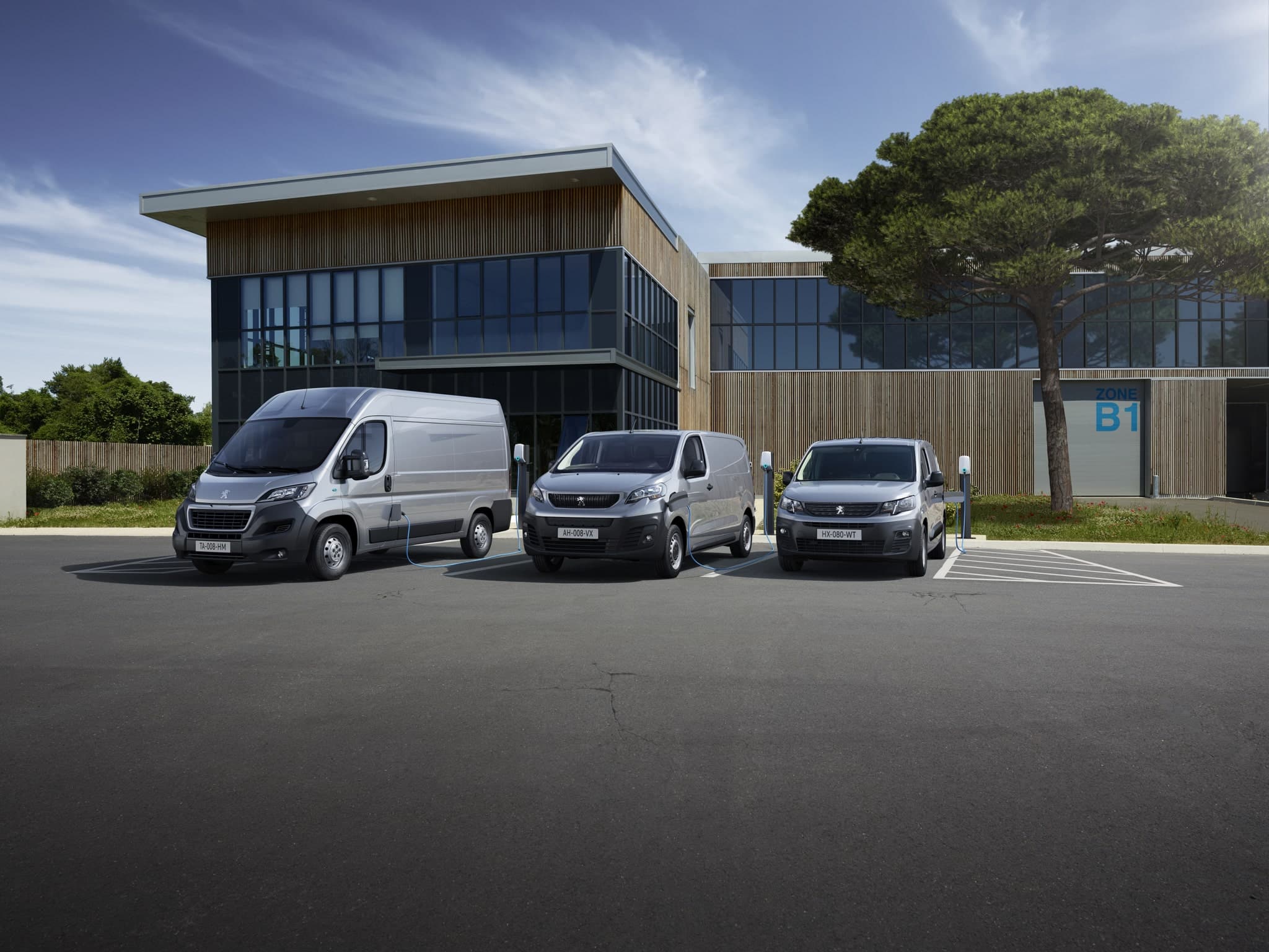 Une gamme de vu 100% électriques chez peugeot