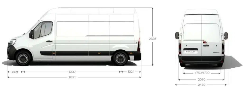 Renault master hydrogène