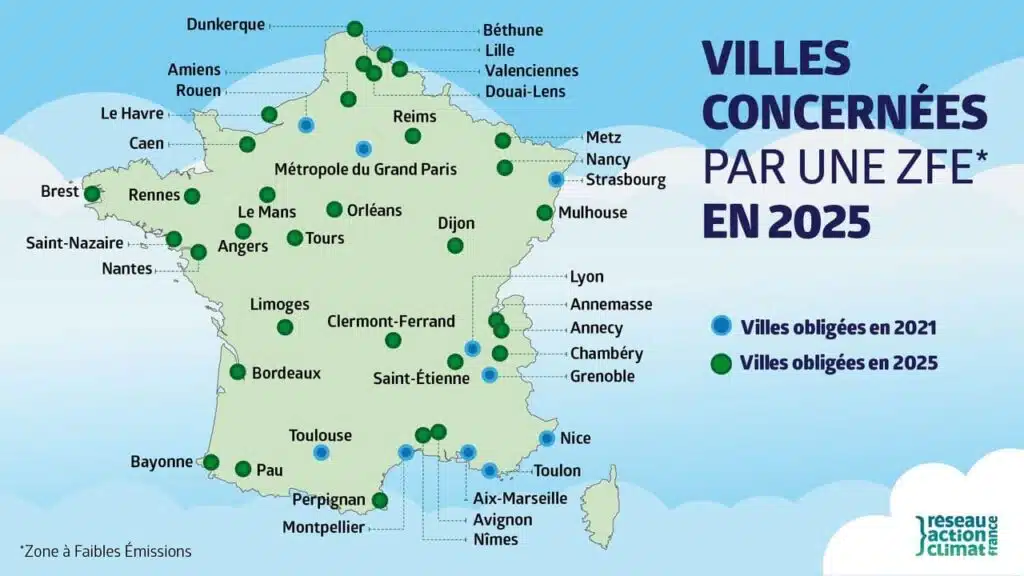 Carte zfe
