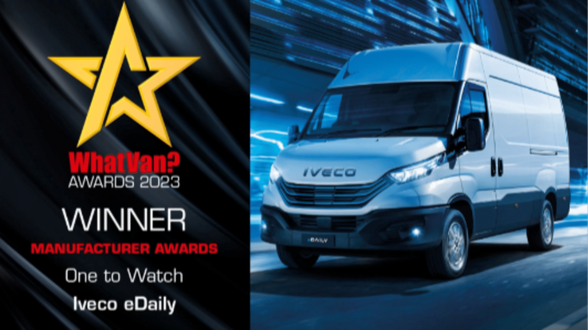 Iveco edaily : lauréat du prix 2023 « one to watch » décerné par what van ?