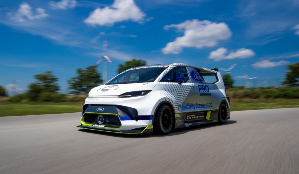 Ford pro electric supervan