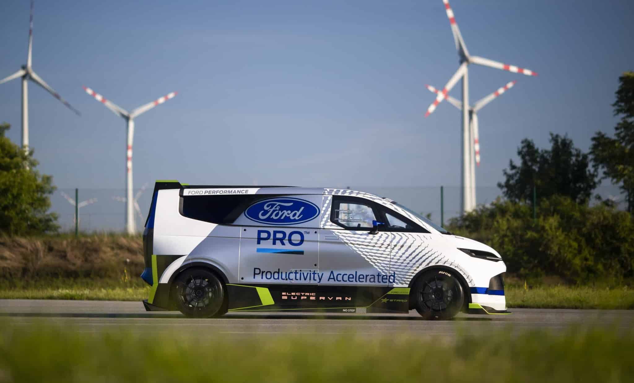 Ford pro electric supervan