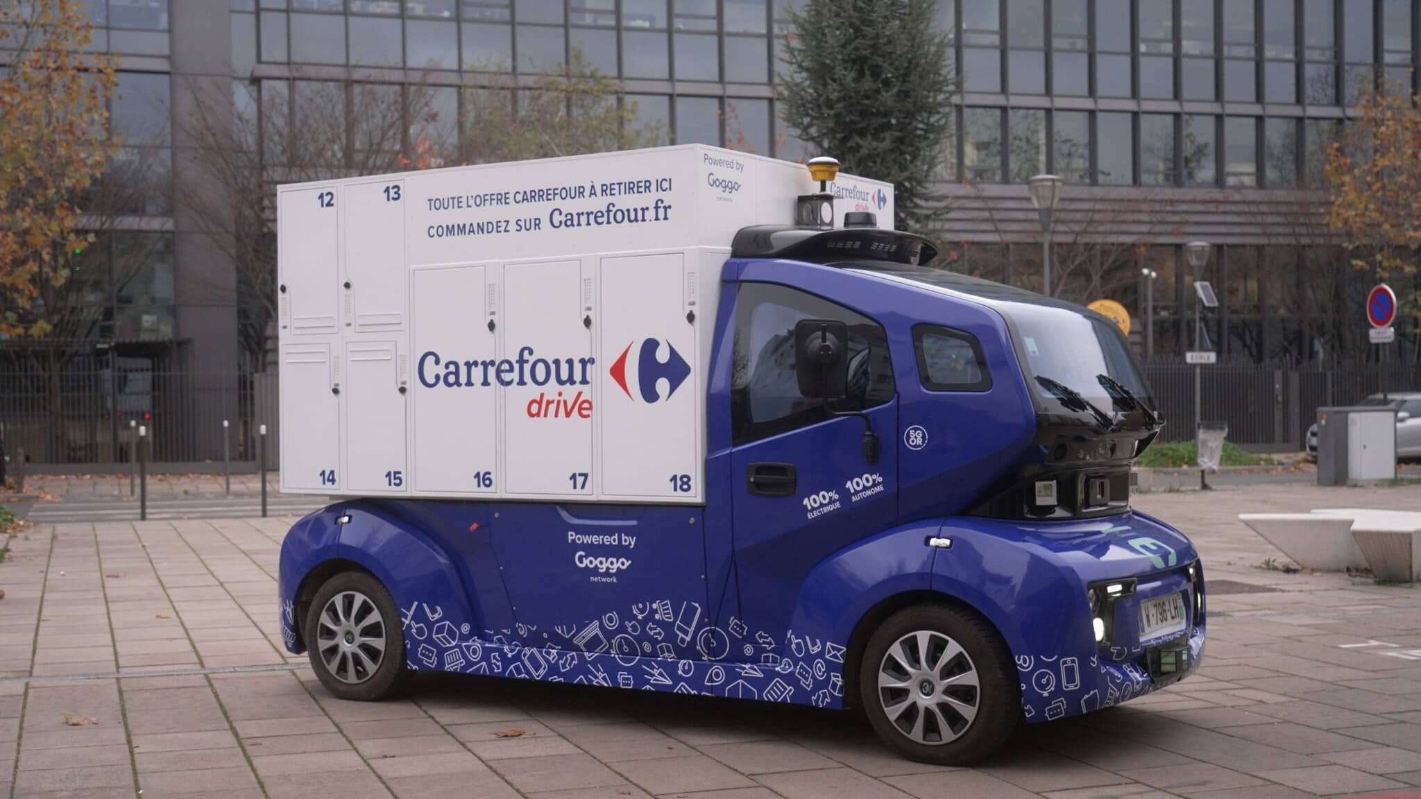 Carrefour et goggo network : en route vers la livraison autonome