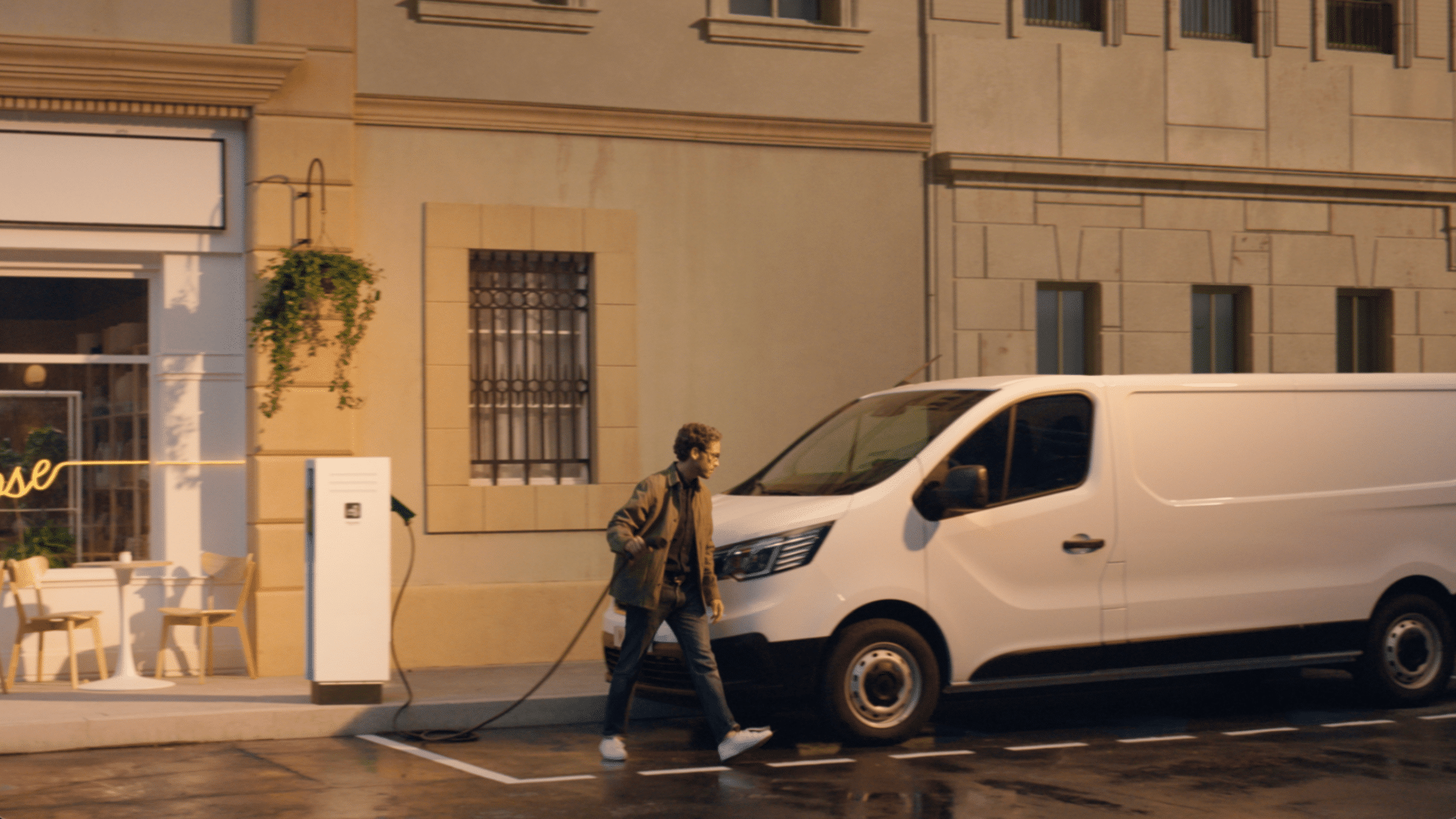 Nouveau renault trafic van e-tech electric : l’instant pub