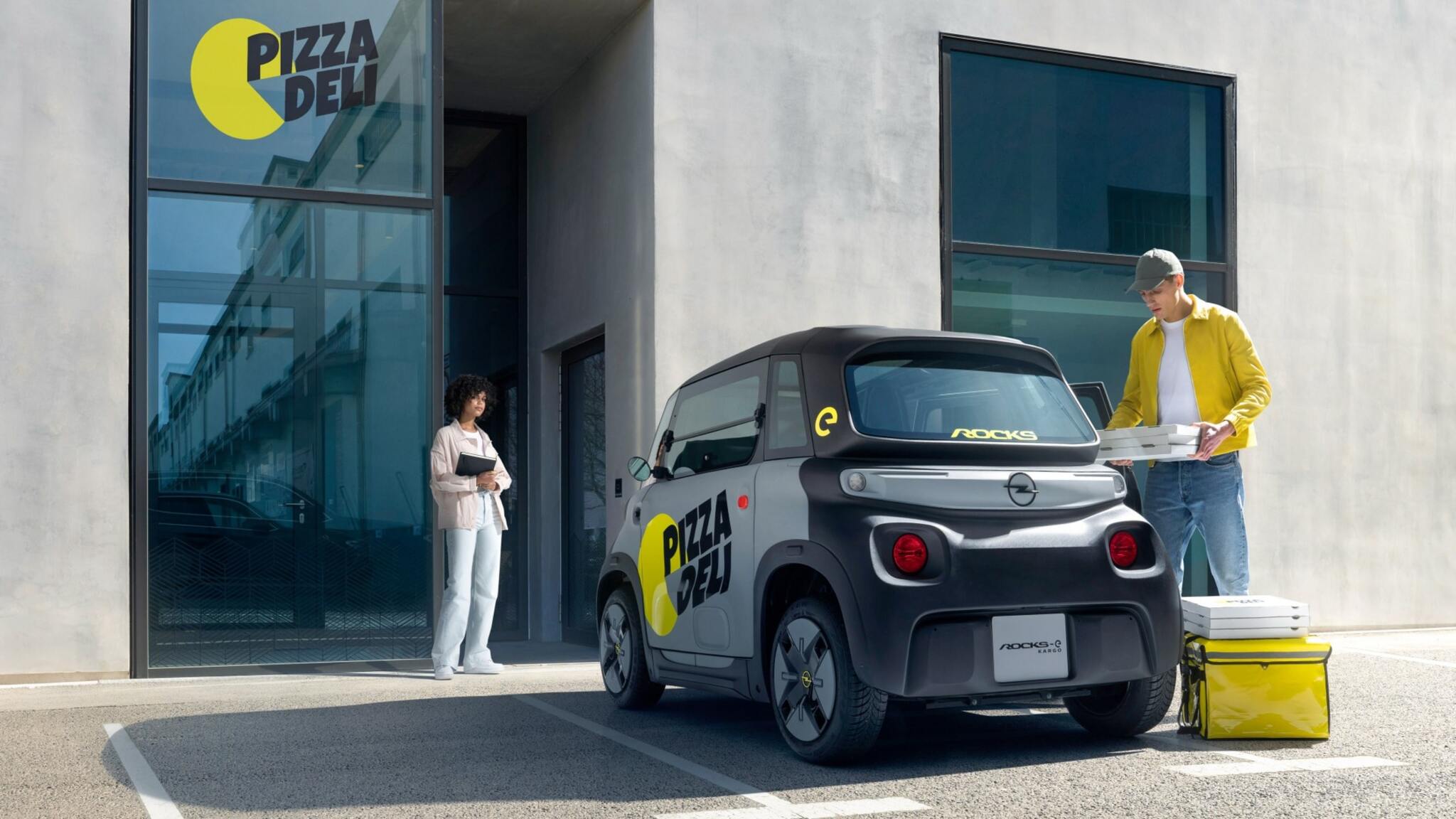 Opel rocks-e kargo : l’autre micro vul zéro émission dédié aux livraisons
