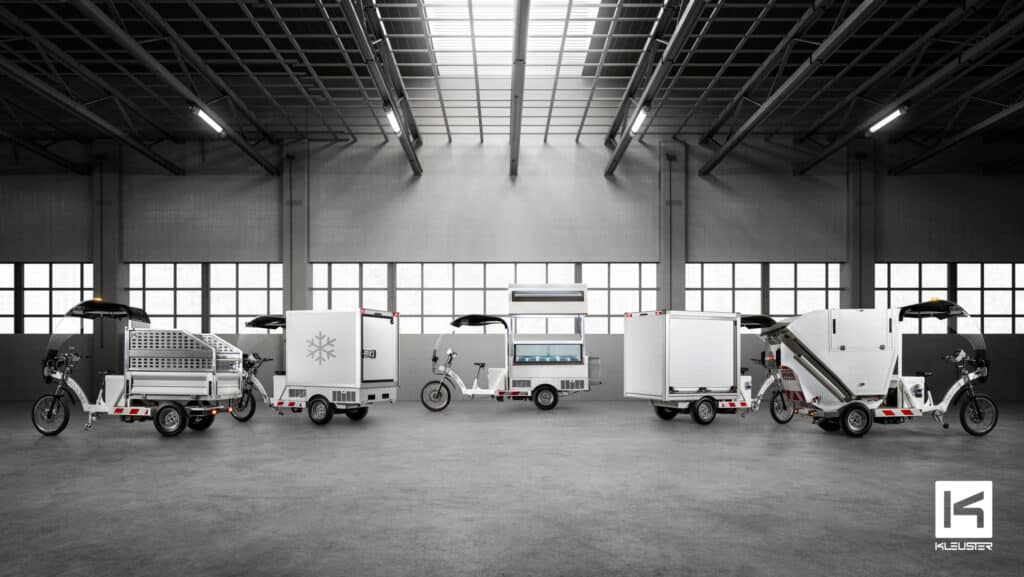 Renault trucks x kleuster e cargo bikes 03 - vélos-cargos : quand renault trucks collabore avec kleuster