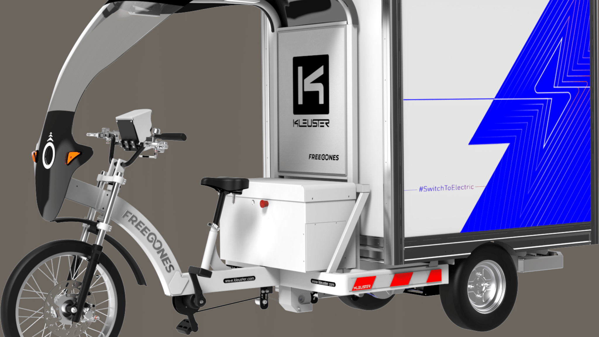 Velo cargo kleuster