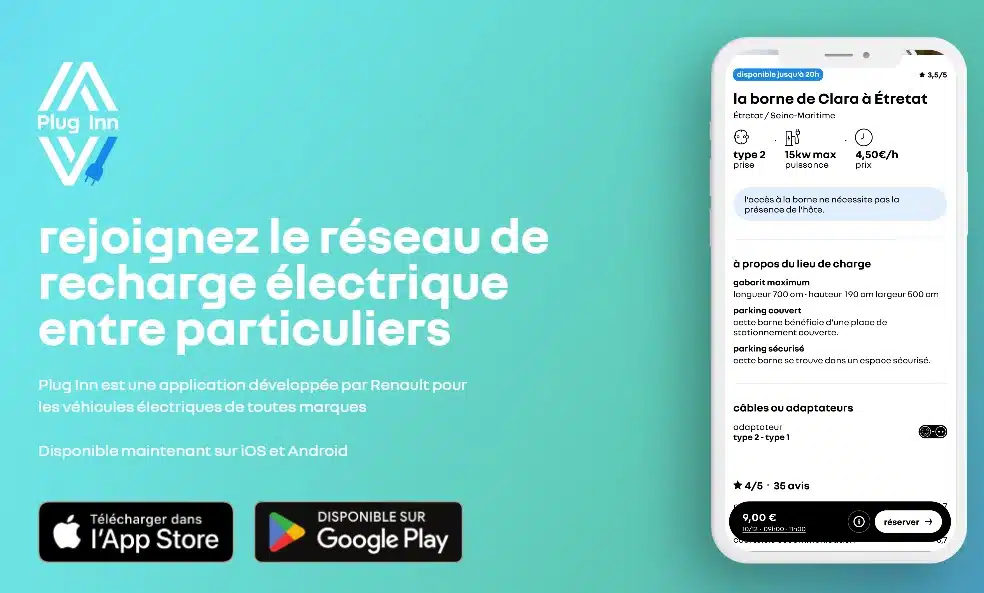 Plug inn - plug inn : l'application signée renault!