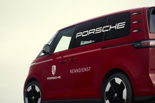 500 porscherenndienst11 - vw id buzz : assistance de course pour porsche !