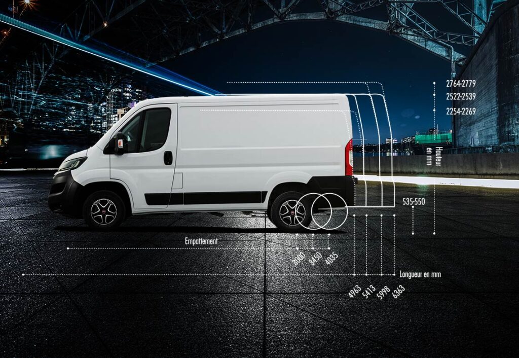 Fiat ducato mesure - guide ultime du grand fourgon fiat ducato