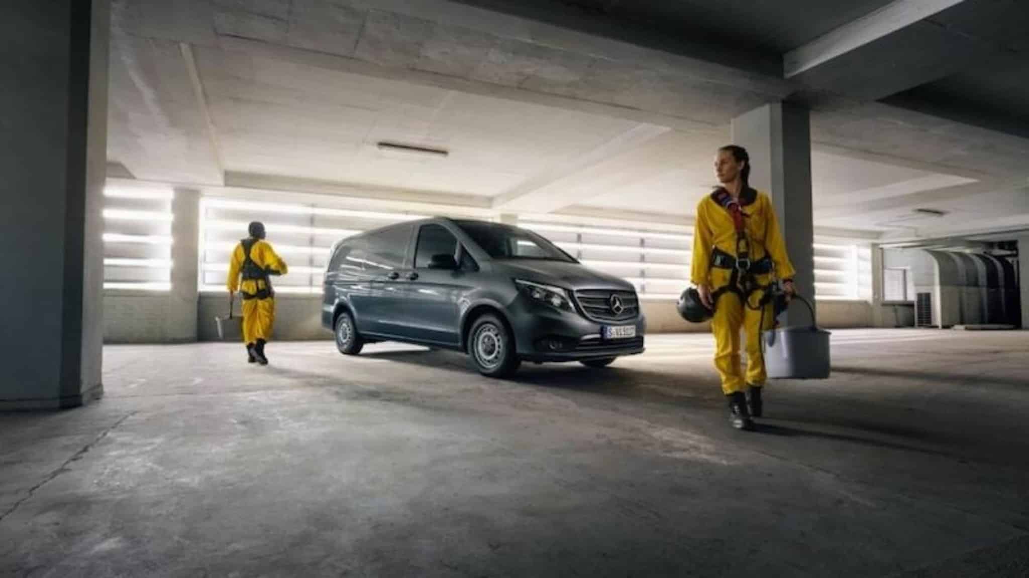 Présentation du fourgon compact mercedes vito