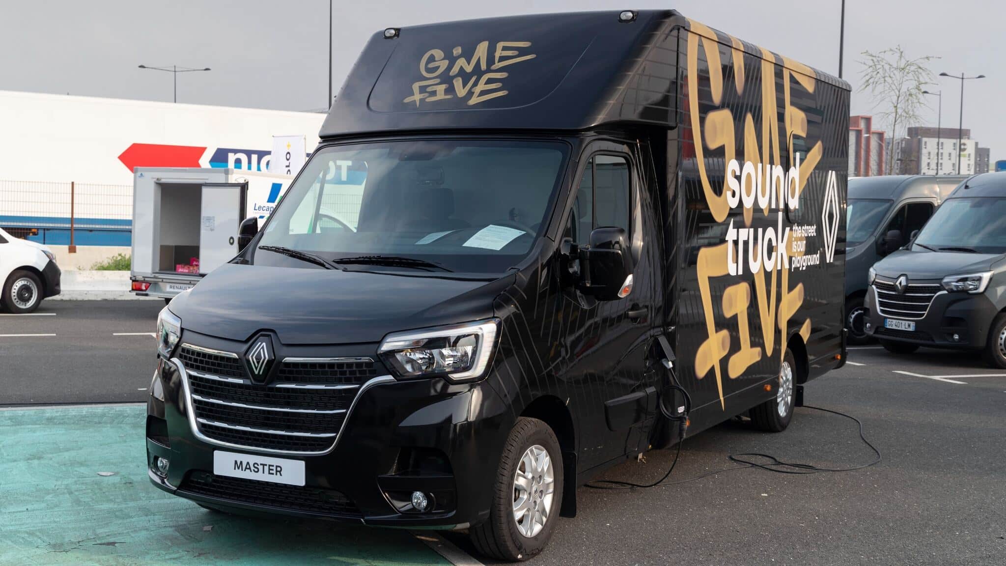 Renault master « soundtruck » : révélateur de talents musicaux !