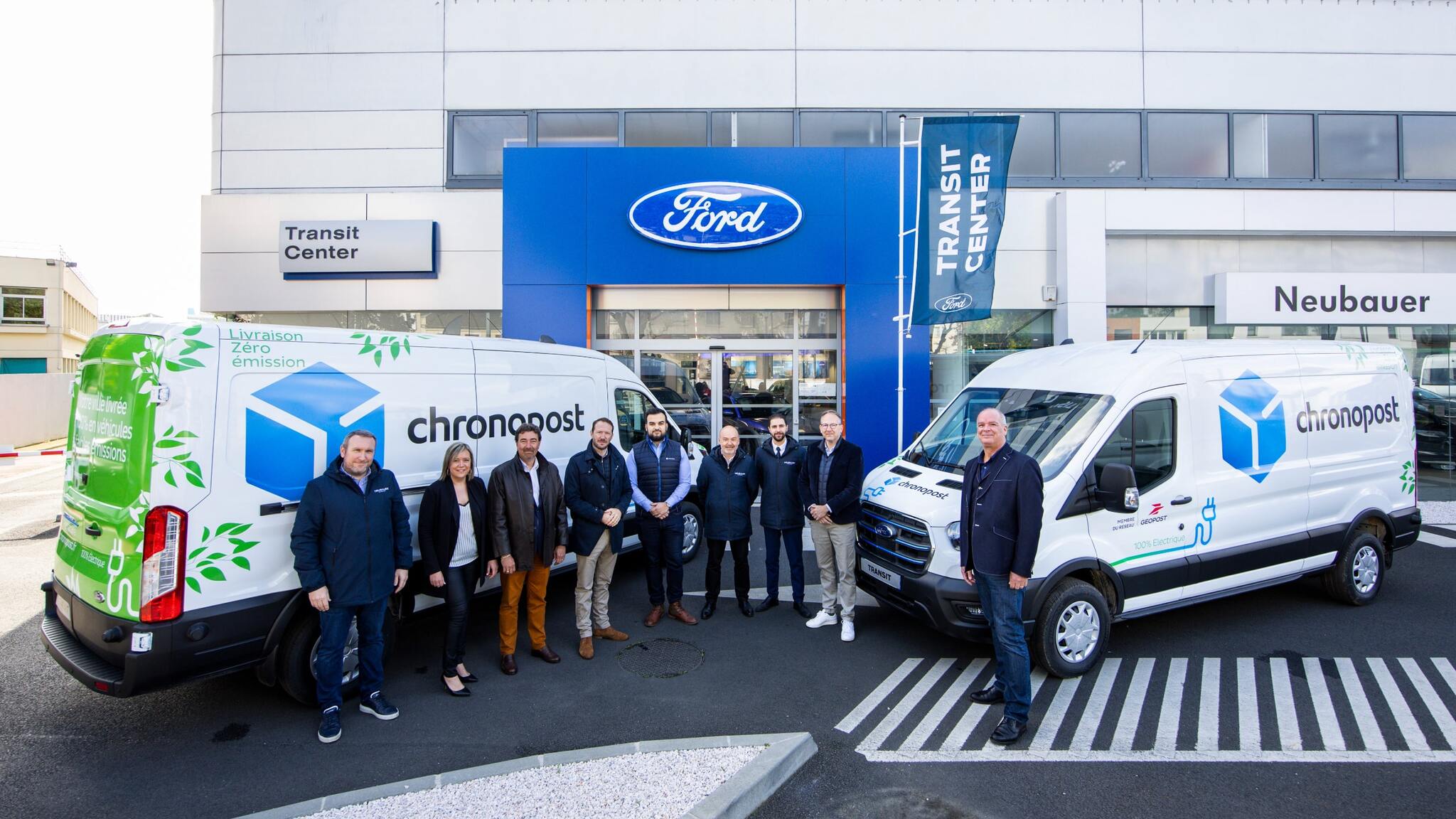 Ford et arval boostent la transition énergétique de chronopost