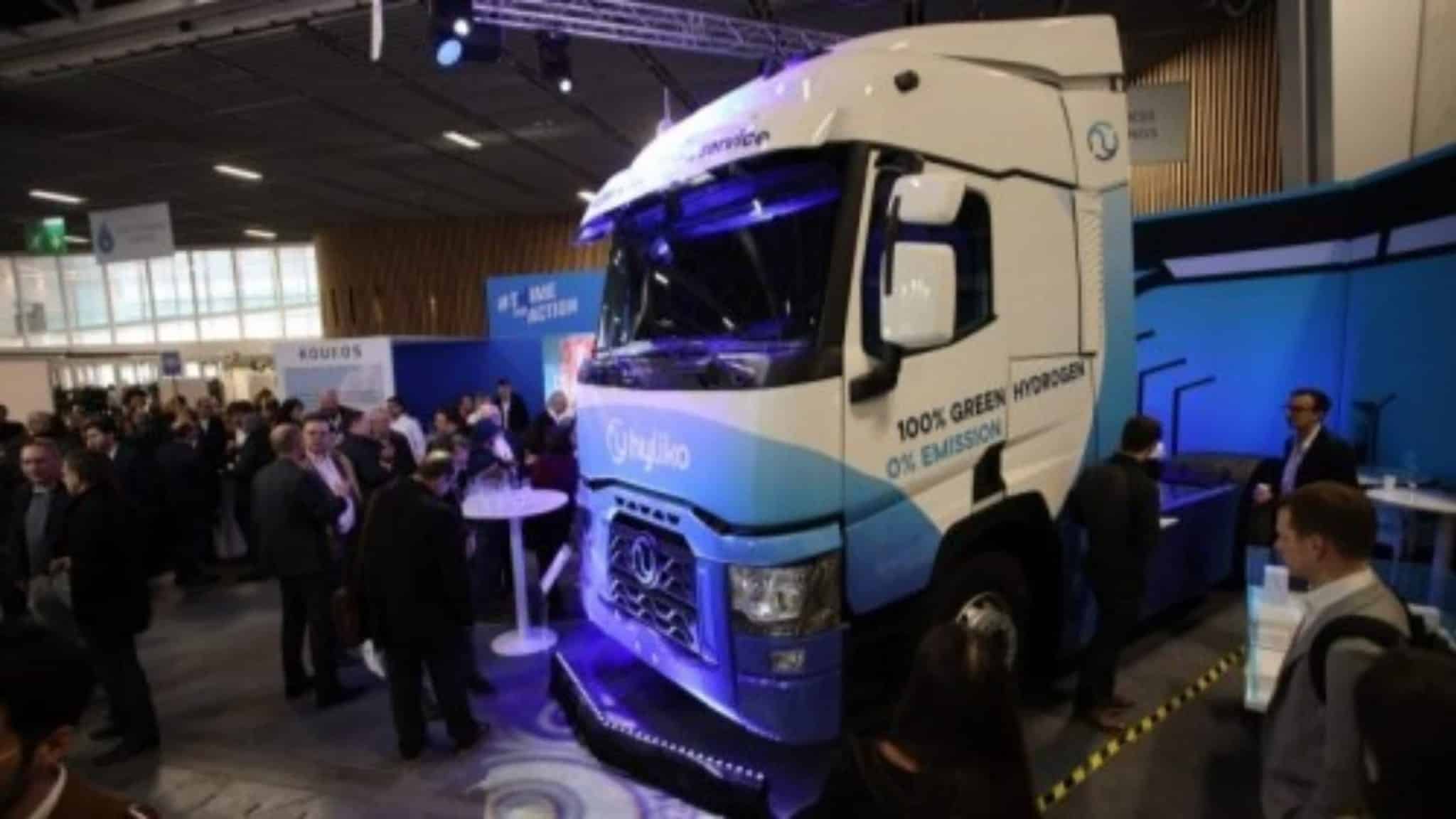 Poids lourds hyliko : équipés de piles à combustible toyota!