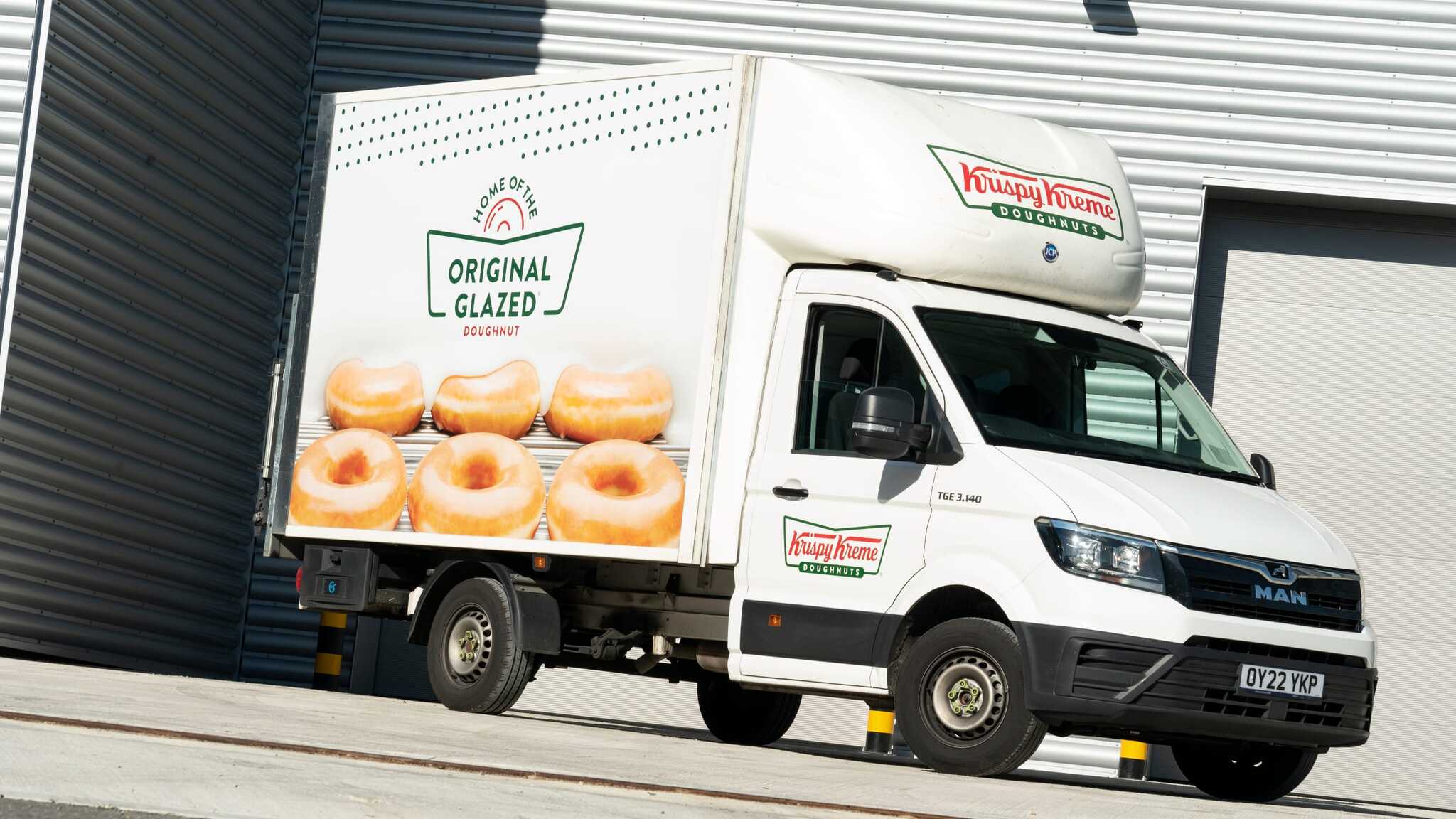 Man roule pour krispy kreme au royaume-uni !