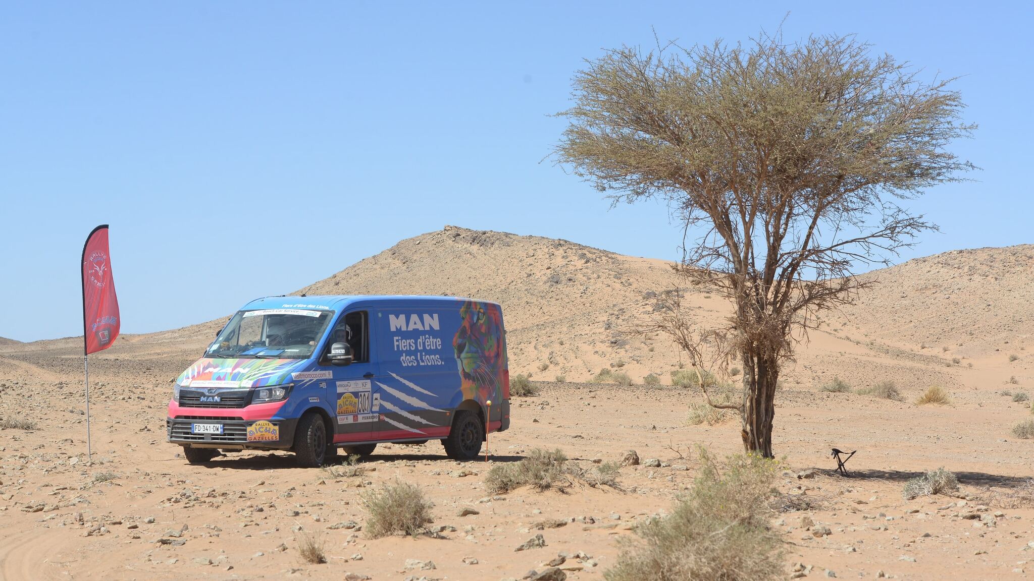 Man au rallye des gazelles : « plein les yeux et le cœur »!