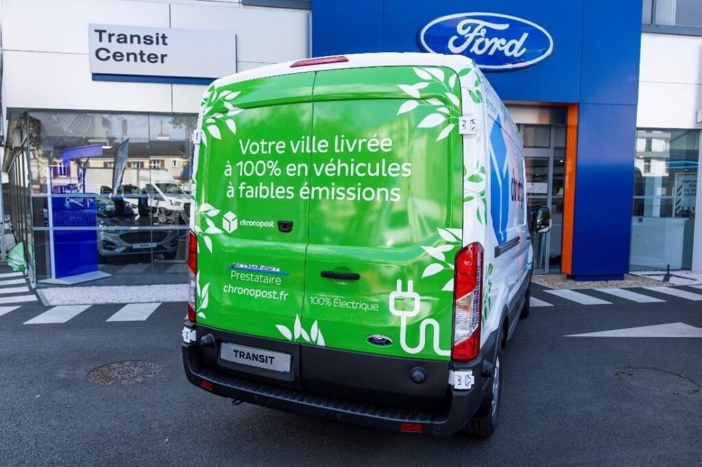 Telechargement - ford et arval boostent la transition énergétique de chronopost