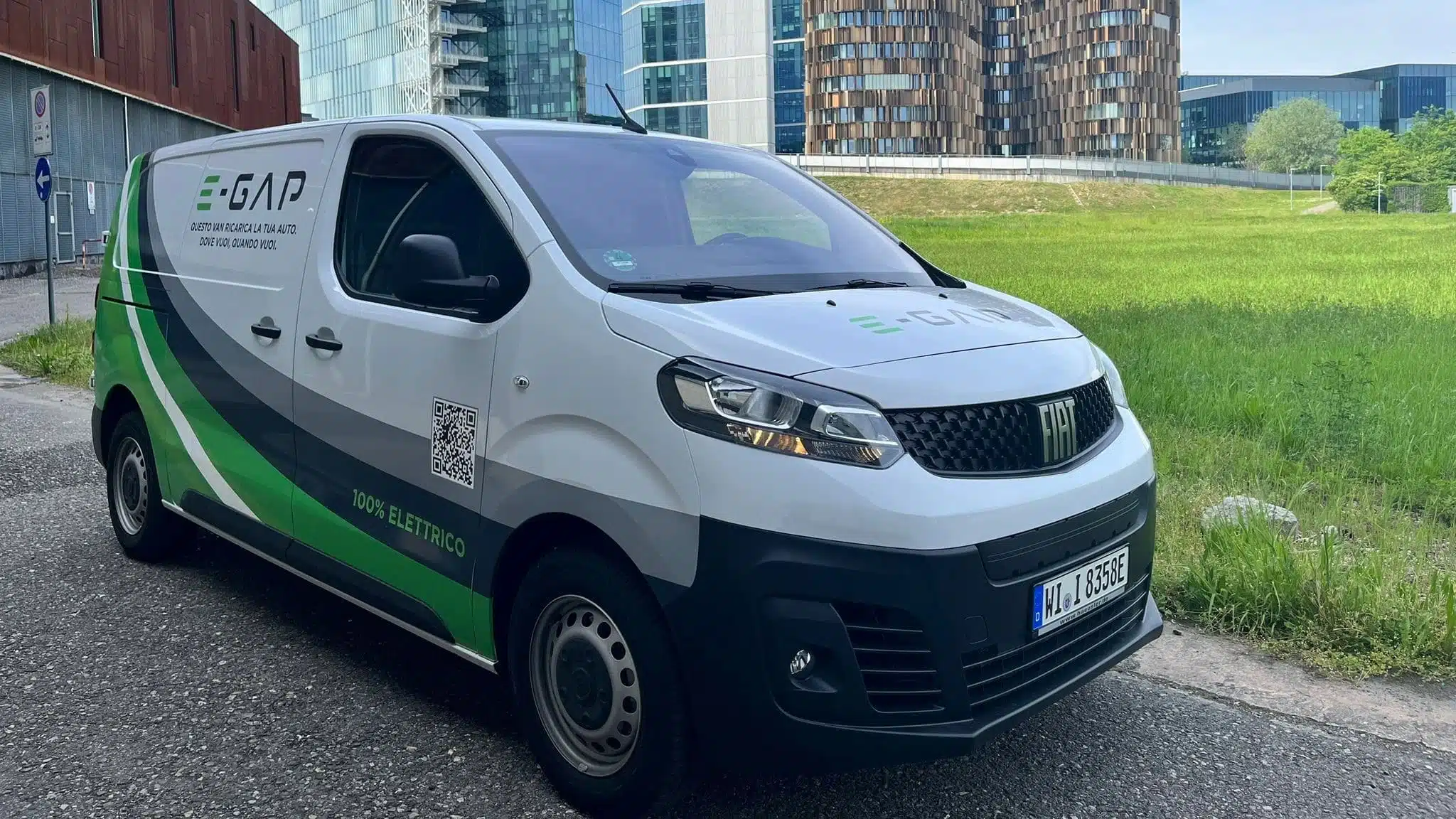Fiat professional fournit 60 utilitaires électriques e-scudo à e-gap