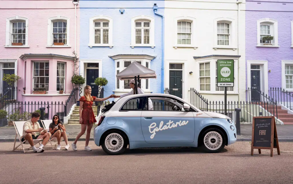 500egelateriaedition1 - un marchand de glace sur la base d’une fiat 500 e cabriolet ?  