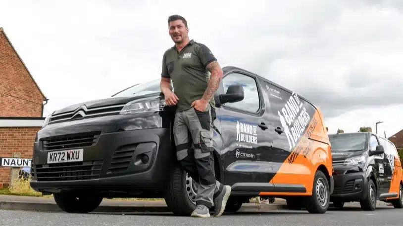 Citroën uk roule pour l’association « band of builders »