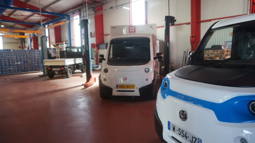 Dans le bureau detude - goupil g6 : zoom sur ce micro-camion 100% électrique