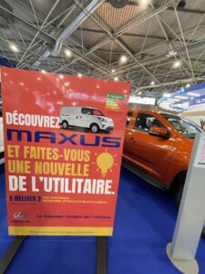 Img 5398 - le trio maxus s’expose à solutrans !