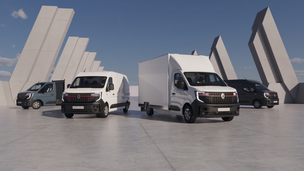 Renault trucks e tech master 1 0 - renault trucks fait place au nouveau master red edition