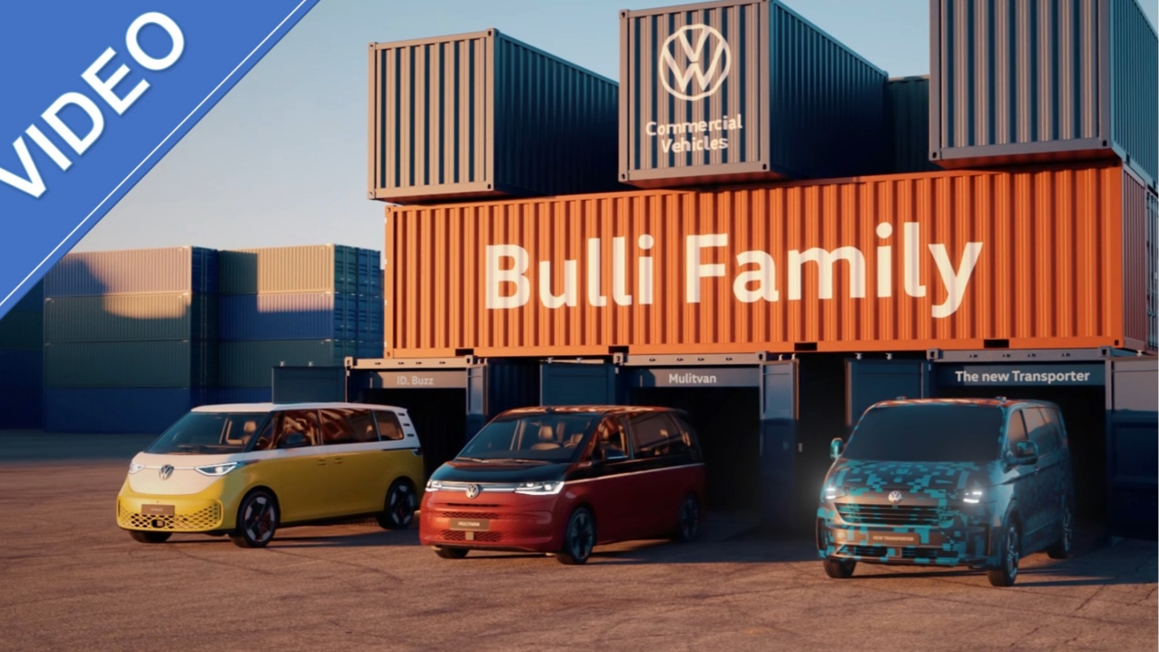 Nouveau volkswagen transporter : premier aperçu en vidéo!