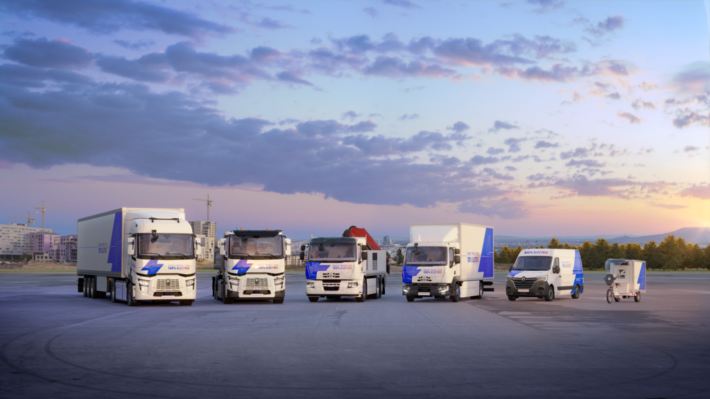 Renault trucks e tech range 02 0 - des ombrières photovoltaïques pour renault trucks