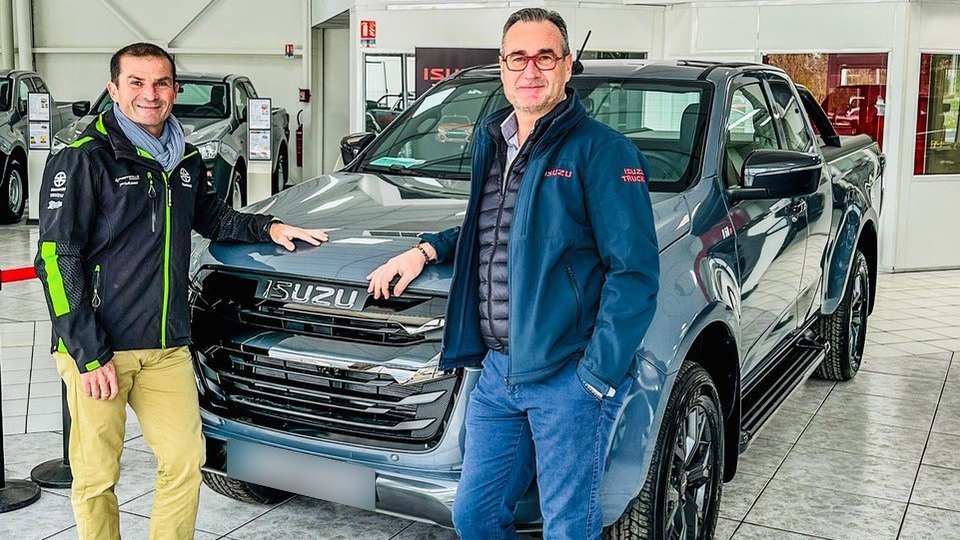 Jean-bruno pastorello, ambassadeur sportif du isuzu d-max !