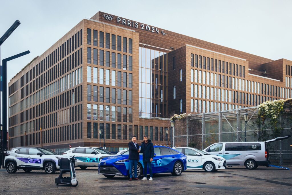 Paris2024 - le toyota proace tpmr s’invite aux jeux de paris 2024