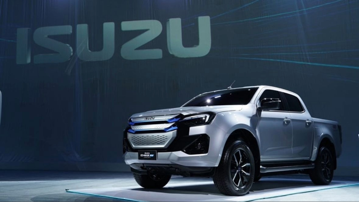 Isuzu dévoile le d-max bev : son premier véhicule électrique