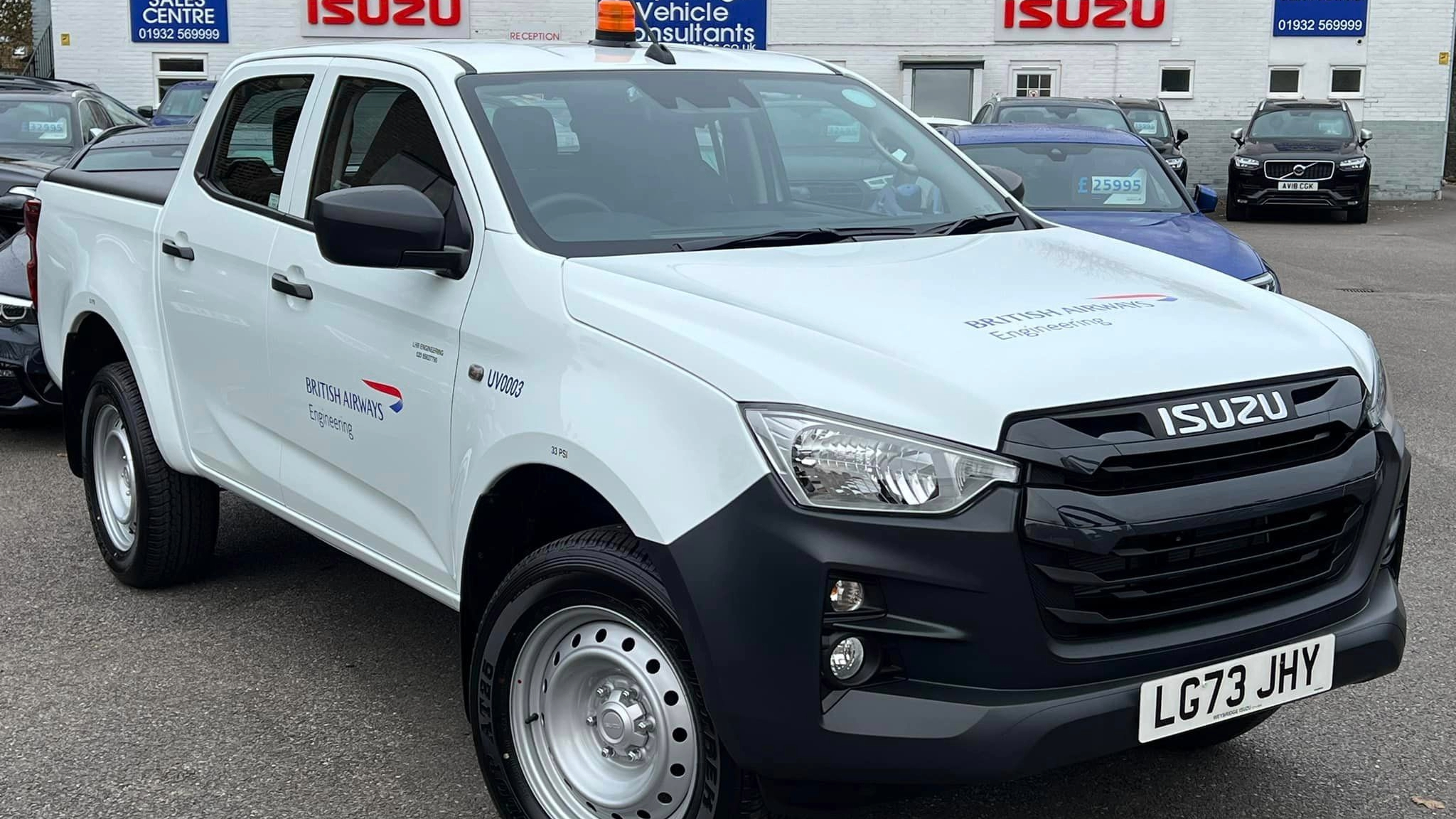 Isuzu fournit des d-max pour british airways