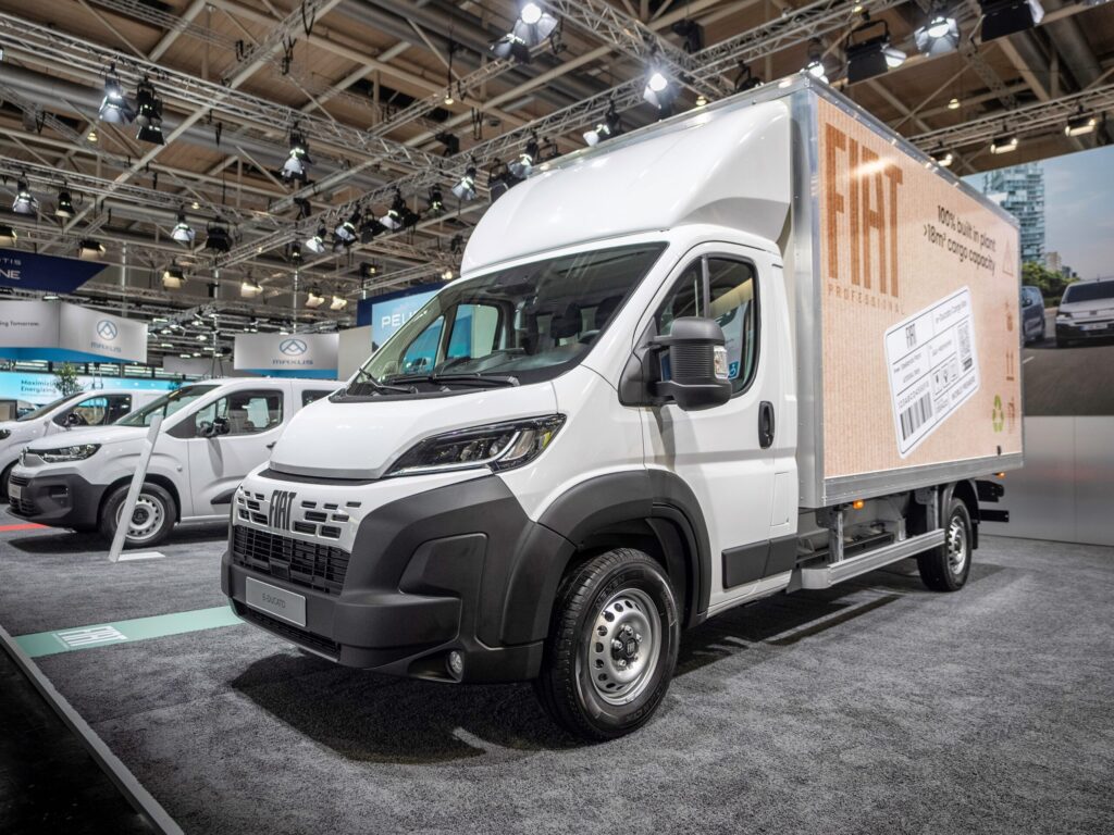 Fiatprofessionalatiaatransportation2024inhanover 1 - fiat ducato cargo box bev : la production est lancée