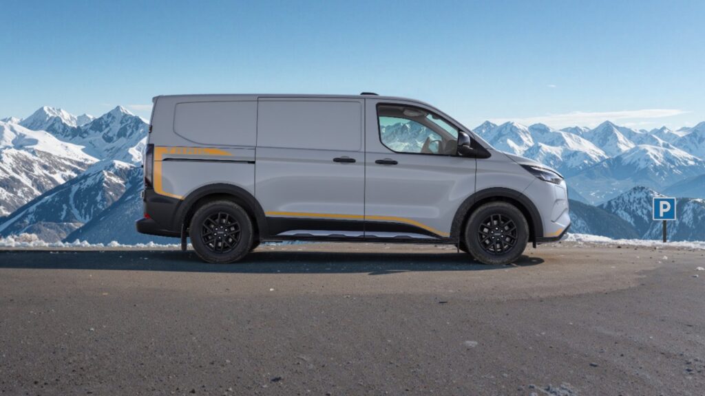 E transit custom trail awd 3 300dpi - ford e-transit custom : bientôt une transmission intégrale