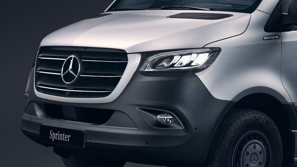 1920 sprinterspecialeditioncadredecalandrepeint - une édition spéciale pour les 30 ans du mercedes sprinter