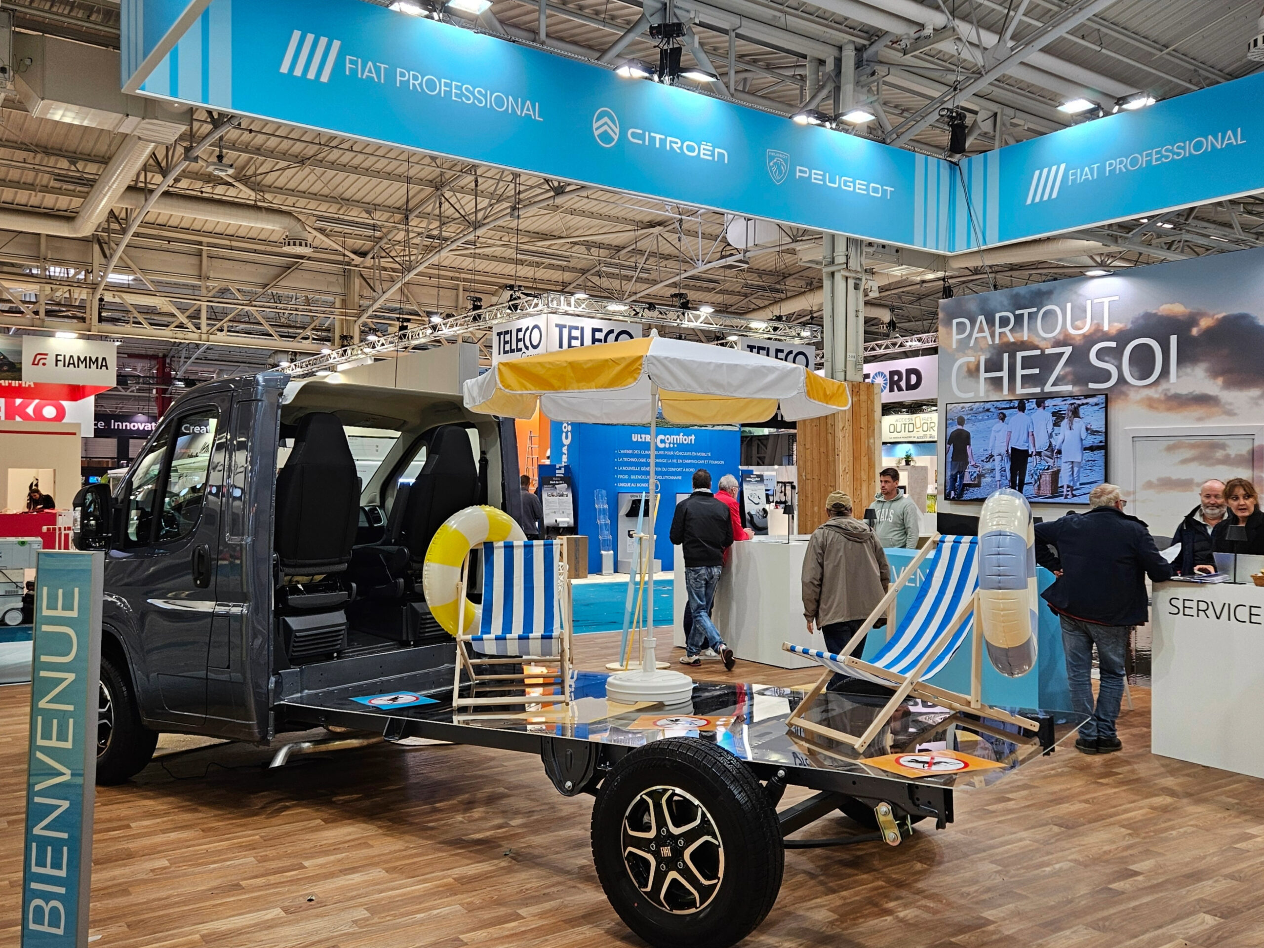 Salon des véhicules de loisirs : stellantis pro one et ford pro ne restent pas en retrait