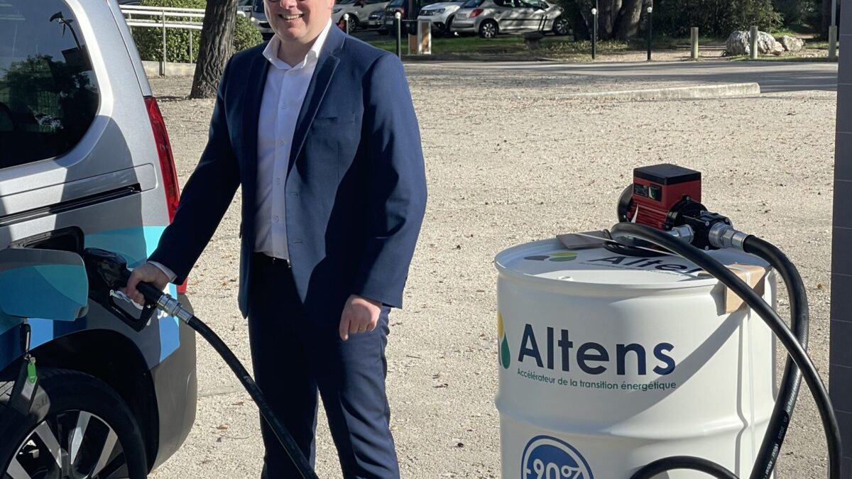 Etienne valtel dg altens - altens annonce son partenariat pour le « tracked & trusted european hvo tour »