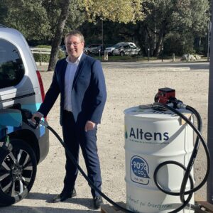 Etienne valtel dg altens - altens annonce son partenariat pour le « tracked & trusted european hvo tour »