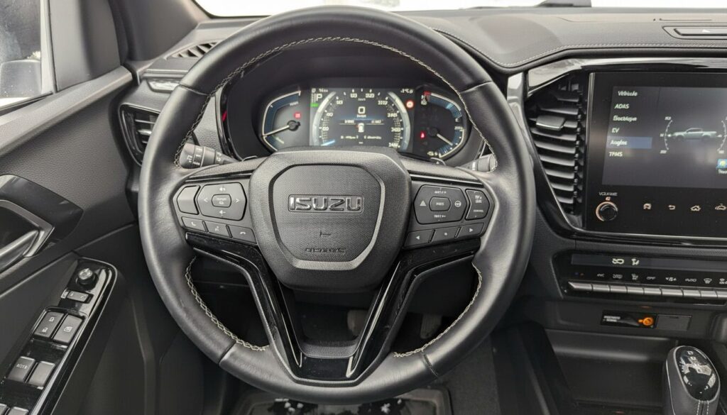 Essai isuzu d max ev c julien georges marcos 7 - essai isuzu d-max ev double cabine crew : le pick-up électrique qui mise sur le confort