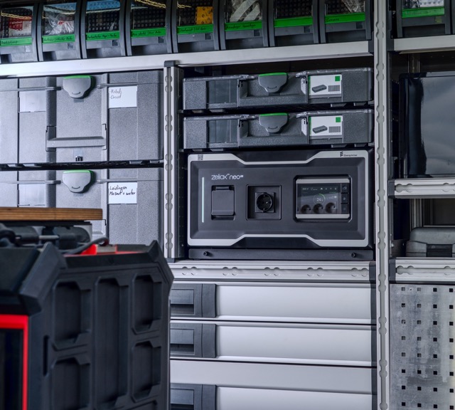 Zeliox neo 4000 1 moyenne - batterie mobile pour véhicule utilitaire : une solution électrique adaptée aux usages professionnels